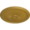 Ekena Millwork Juniper Ceiling Medallion (Fits Canopies up to 7"), Hand-Painted Pharaohs Gold, 36"OD x 1 1/2"P CM36JUPGS - alternate 3